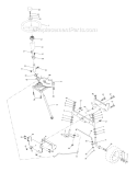 Page D Diagram and Parts List for WE12538J  Weed Eater Lawn Tractor
